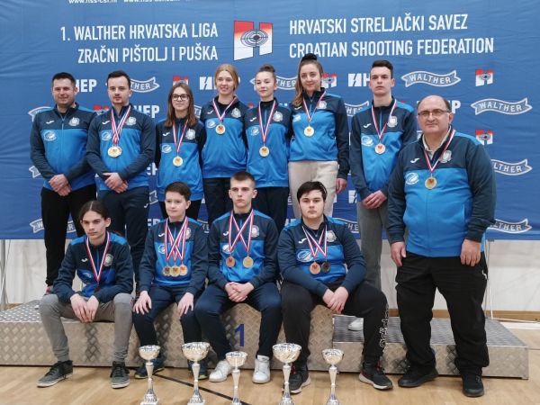 5. kolo 1. Walther Hrvatske lige zračnim oružjem i 2. Hrvatske lige i Prvenstvo Hrvatske